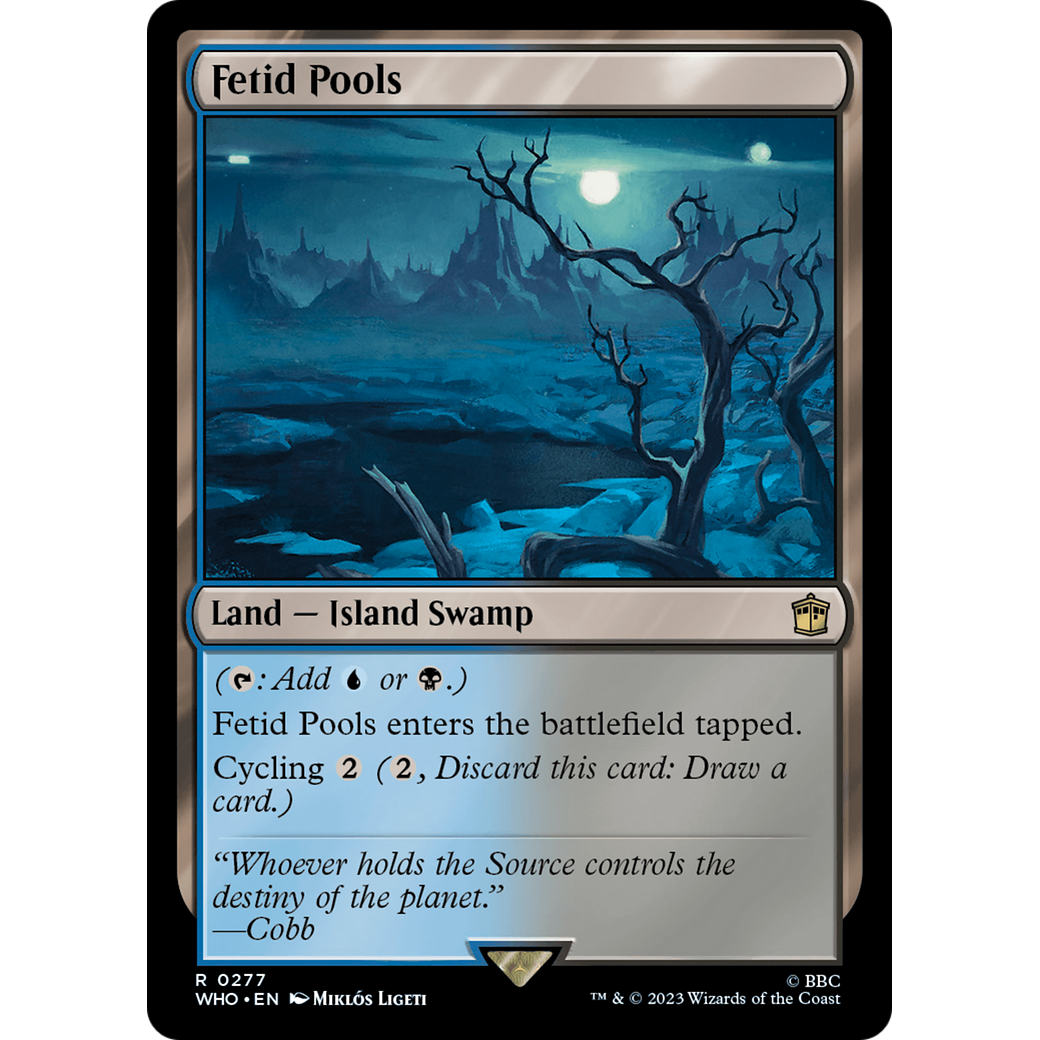 Fetid Pools (WHO-277) - Doctor Who Foil