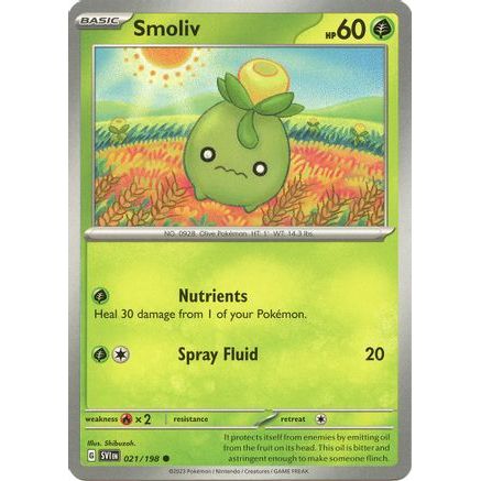 Smoliv - 021/198 21 - SV01 Scarlet & Violet Base Set
