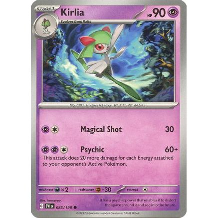 Kirlia - 085/198 85 - SV01 Scarlet & Violet Base Set Reverse Holofoil