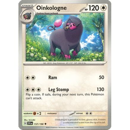 Oinkologne 157 - SV01 Scarlet & Violet Base Set Reverse Holofoil