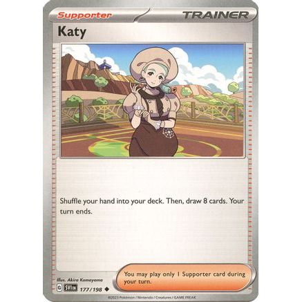 Katy - 177/198 177 - SV01 Scarlet & Violet Base Set Reverse Holofoil