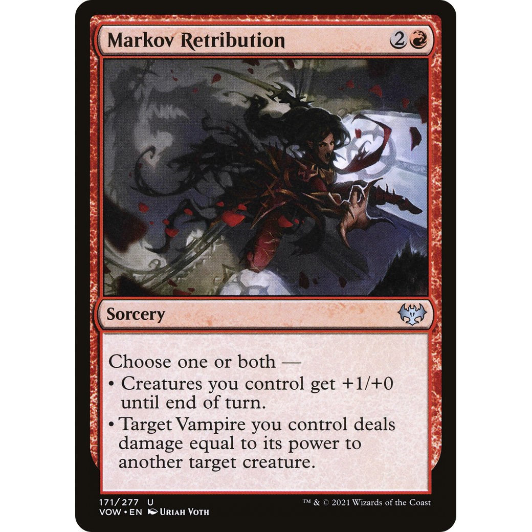 Markov Retribution (VOW-171) - Innistrad: Crimson Vow Foil