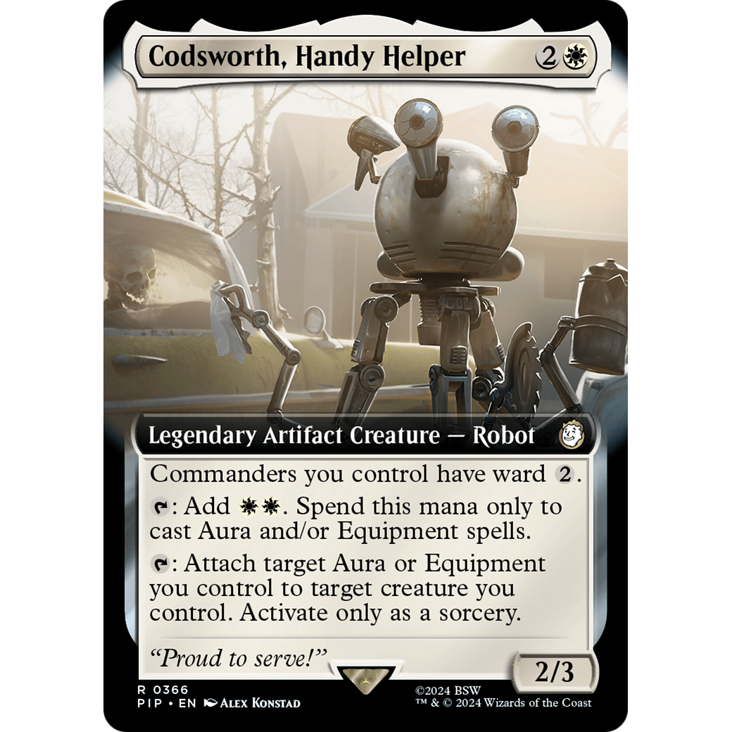 Codsworth, Handy Helper (PIP-366) - Fallout: (Extended Art)