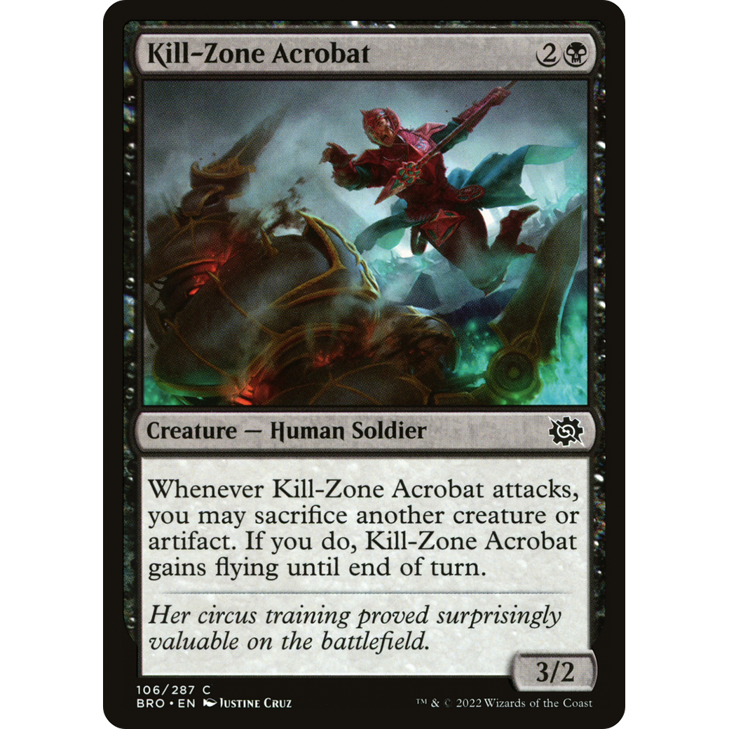 Kill-Zone Acrobat (BRO-106) - The Brothers' War