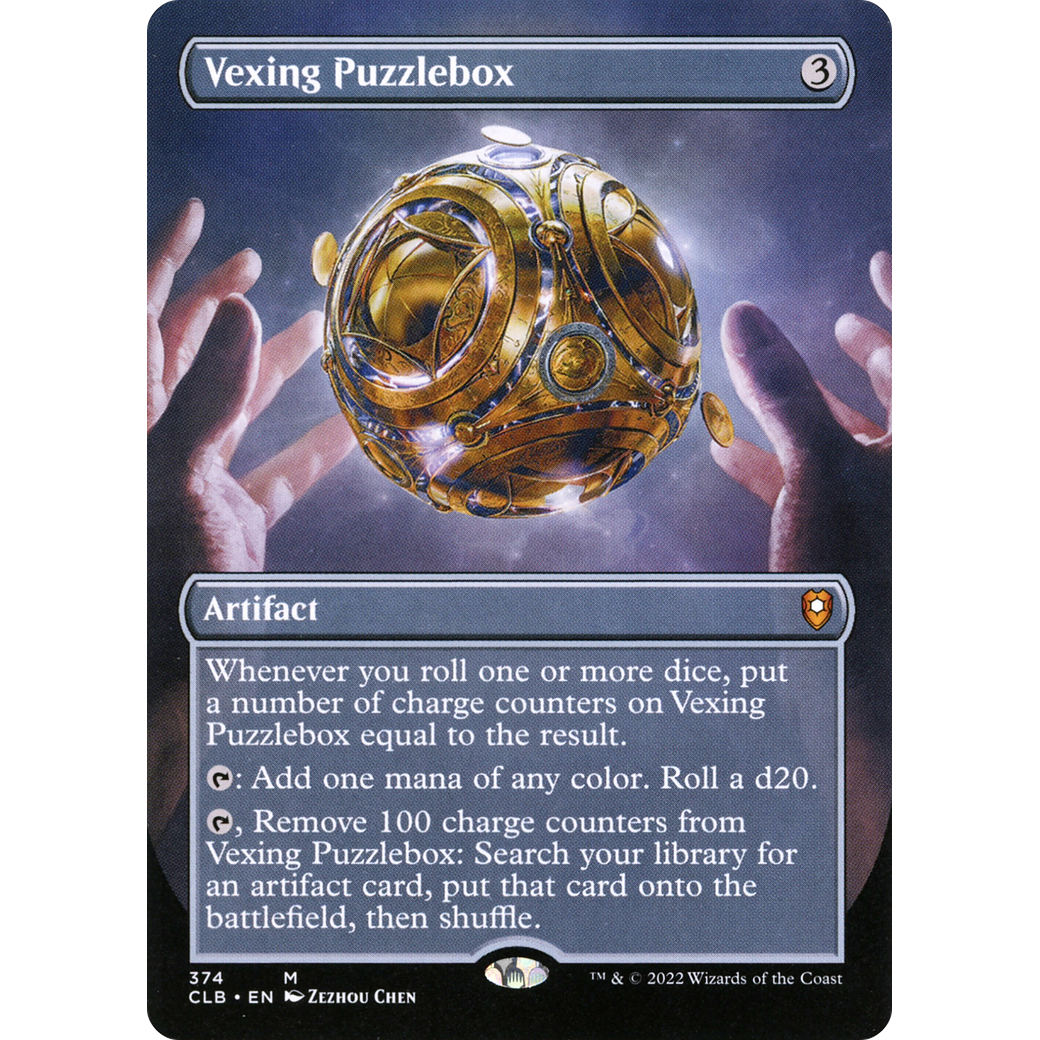 Vexing Puzzlebox (CLB-374) - Commander Legends: Battle for Baldur's Gate (Borderless)