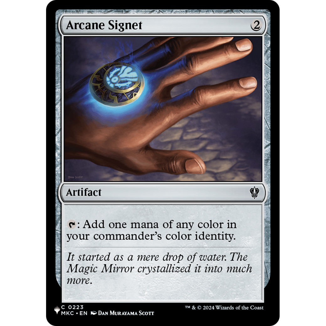 Arcane Signet (MKC) (LIST-0223) - The List