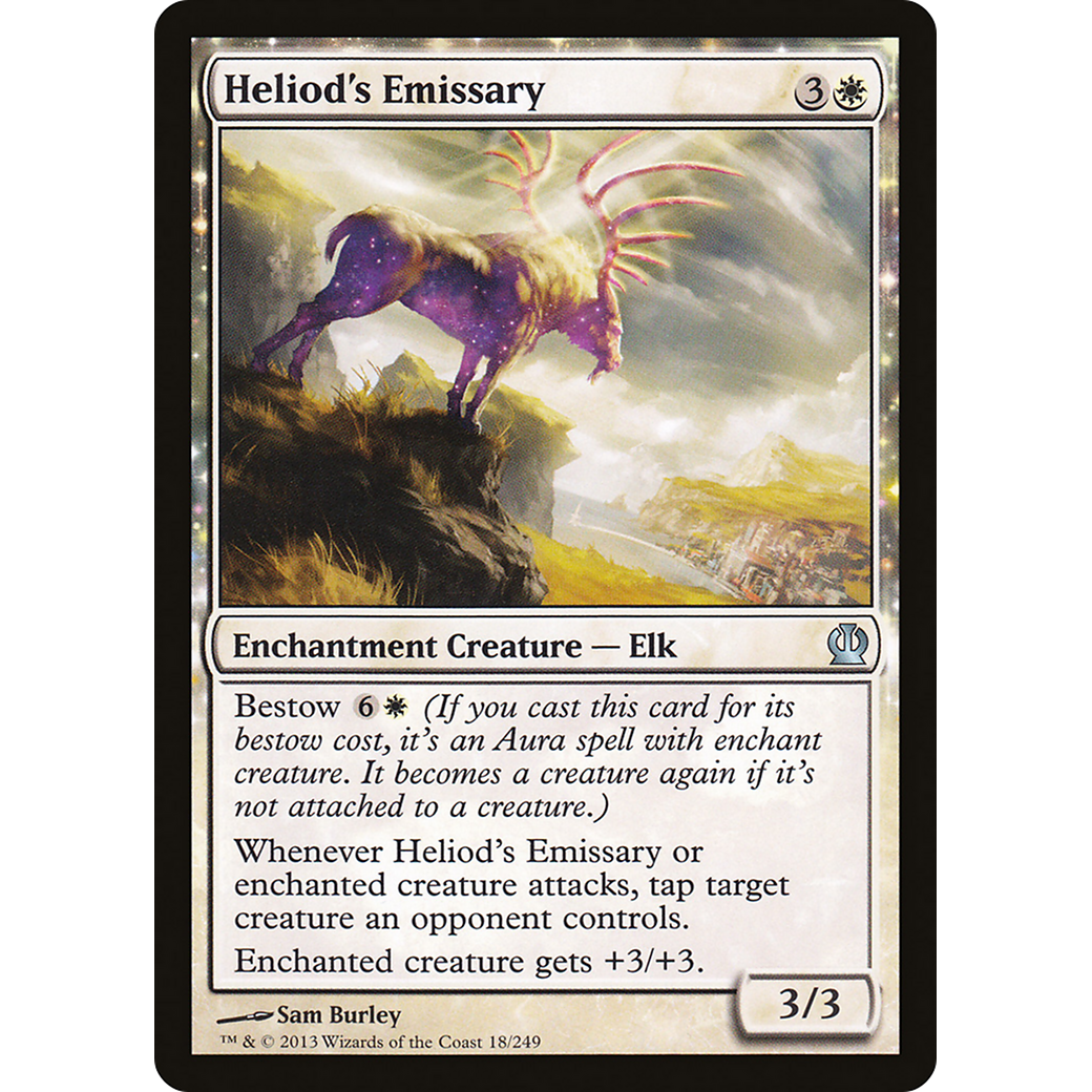 Heliod's Emissary (THS-018) - Theros: (enchantment)