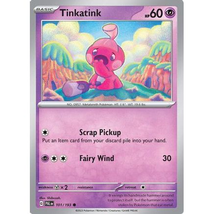 Tinkatink - 101/193 101 - SV02 Paldea Evolved Reverse Holofoil
