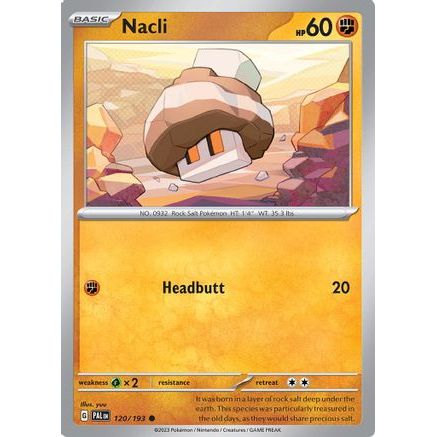 Nacli 120 - SV02 Paldea Evolved Reverse Holofoil