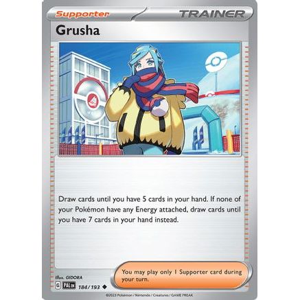 Grusha - 184/193 184 - SV02 Paldea Evolved