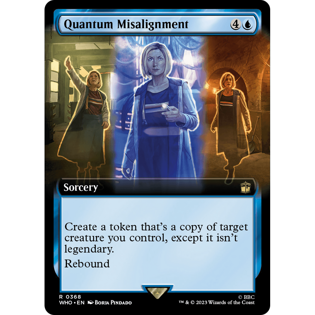Quantum Misalignment (Extended Art) (WHO-368) - Doctor Who: (Extended Art)