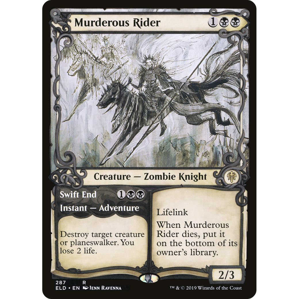 Murderous Rider (Showcase) (ELD-287) - Throne of Eldraine: (Showcase) Foil