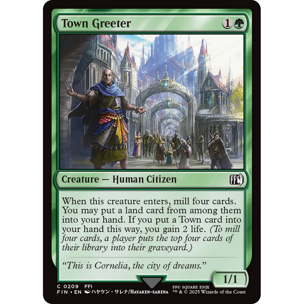 Town Greeter (FIN-209) - FINAL FANTASY