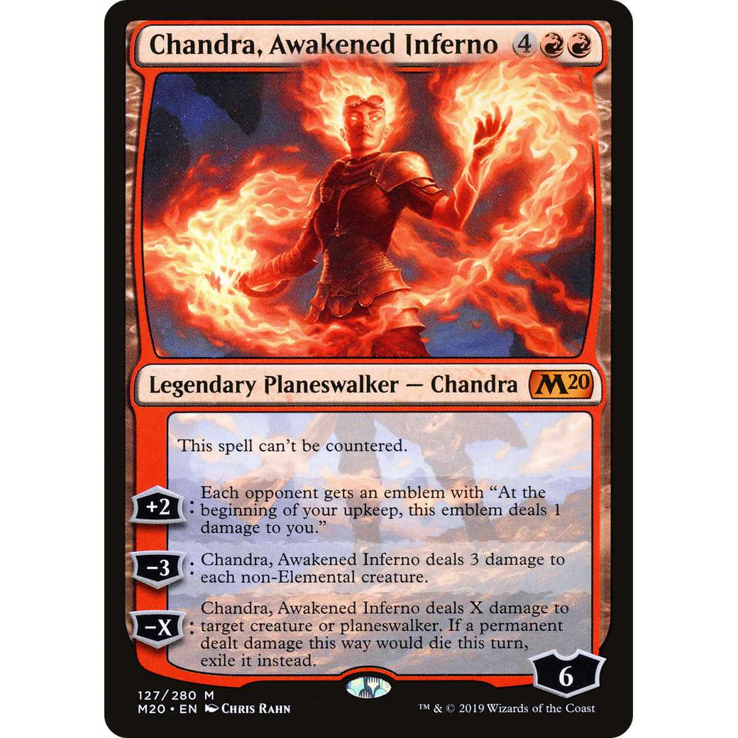 Chandra, Awakened Inferno (M20-127) - Core Set 2020