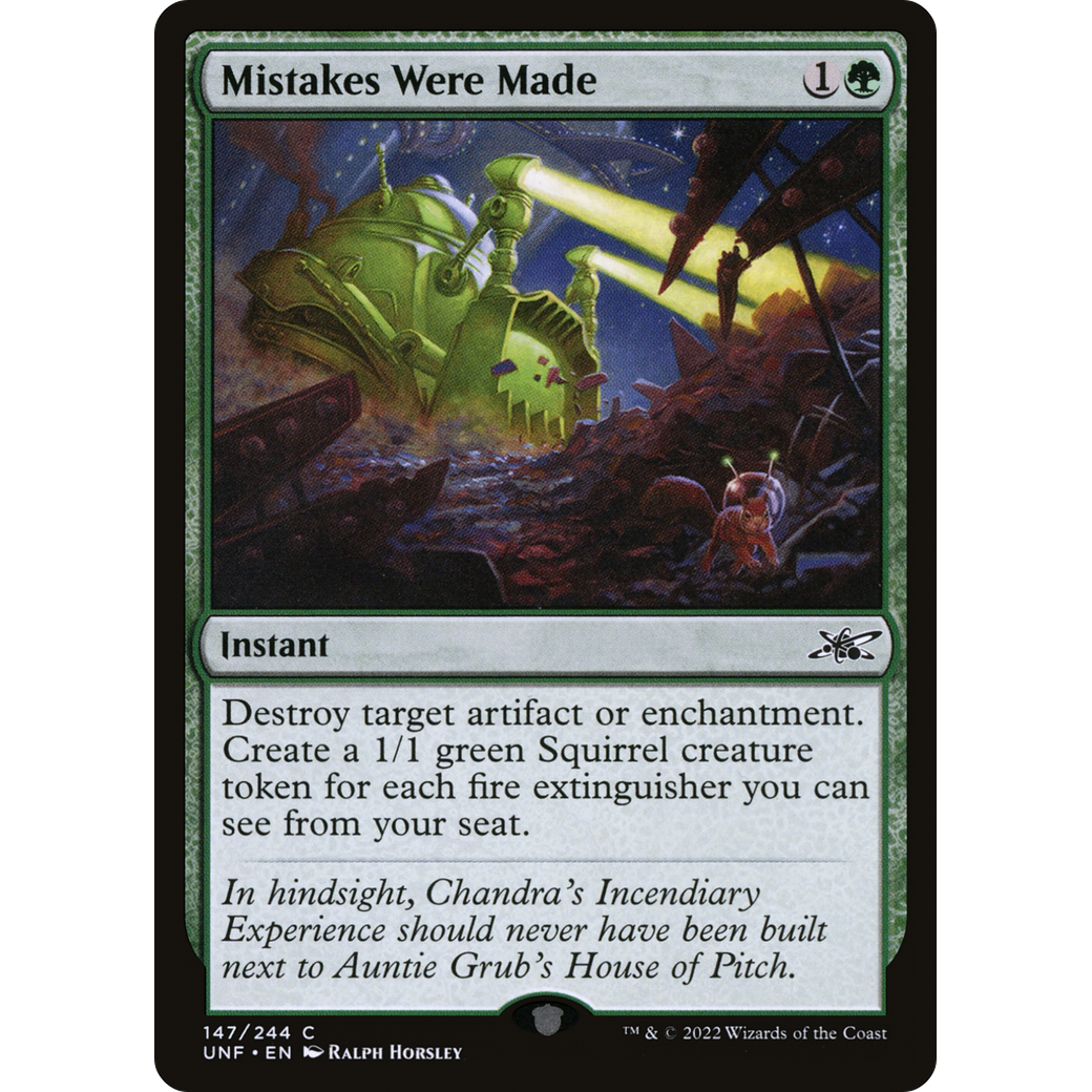 Mistakes Were Made (UNF-147) - Unfinity
