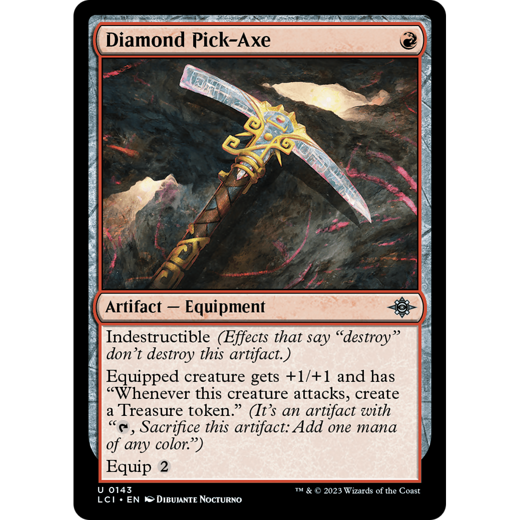 Diamond Pick-Axe (LCI-143) - The Lost Caverns of Ixalan