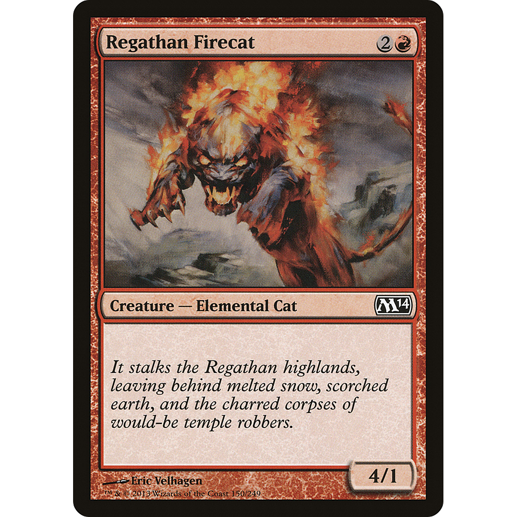 Regathan Firecat (M14-150) - Magic 2014