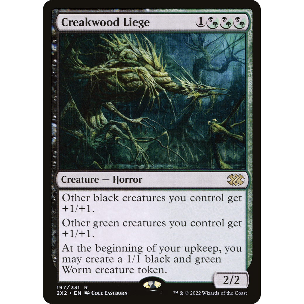 Creakwood Liege (2X2-197) - Double Masters 2022 Foil