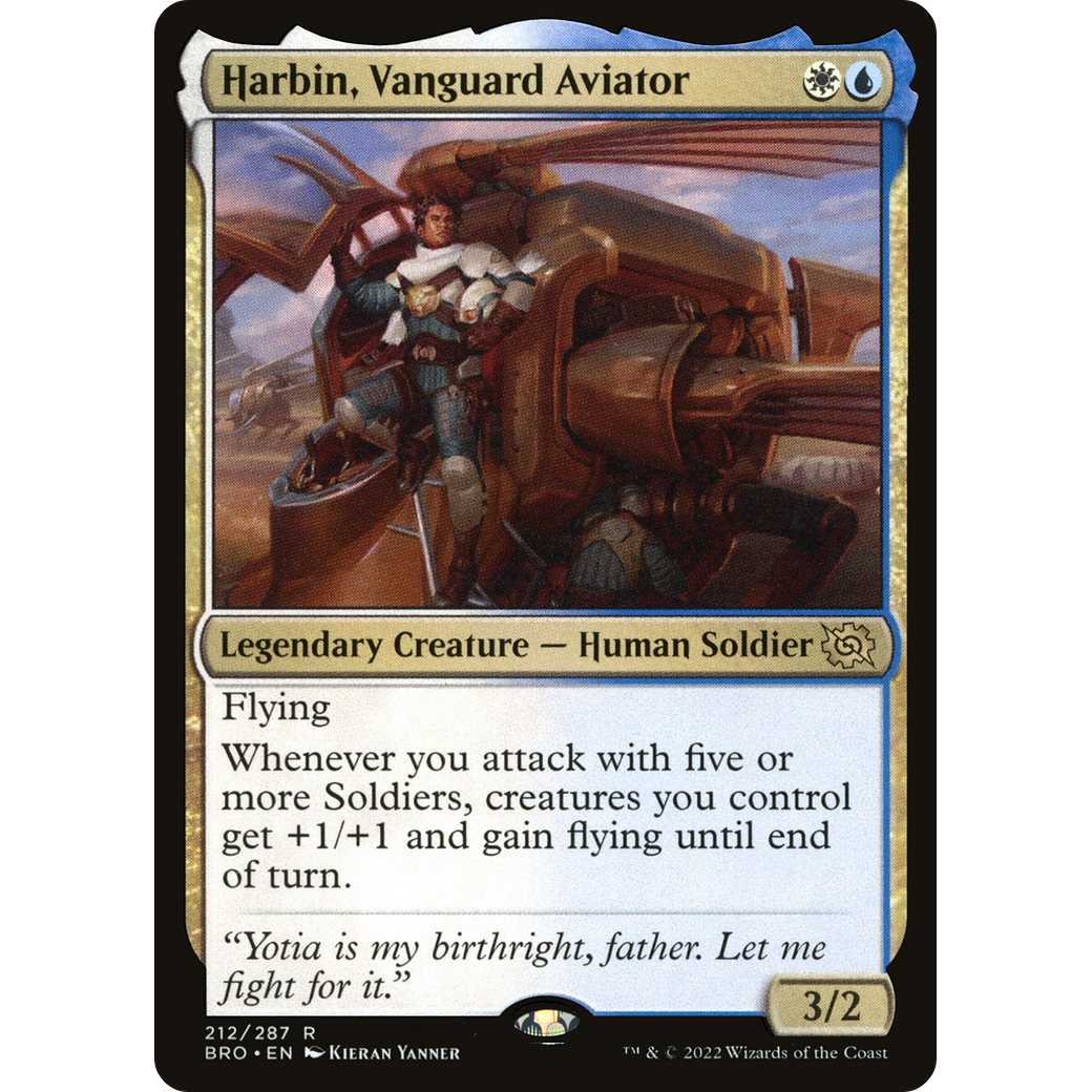 Harbin, Vanguard Aviator (BRO-212) - The Brothers' War
