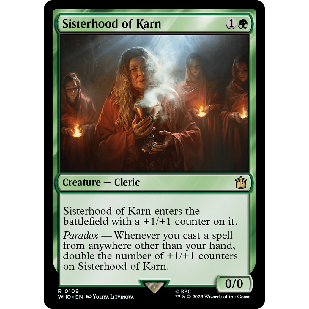 Sisterhood of Karn (WHO-109) - Doctor Who
