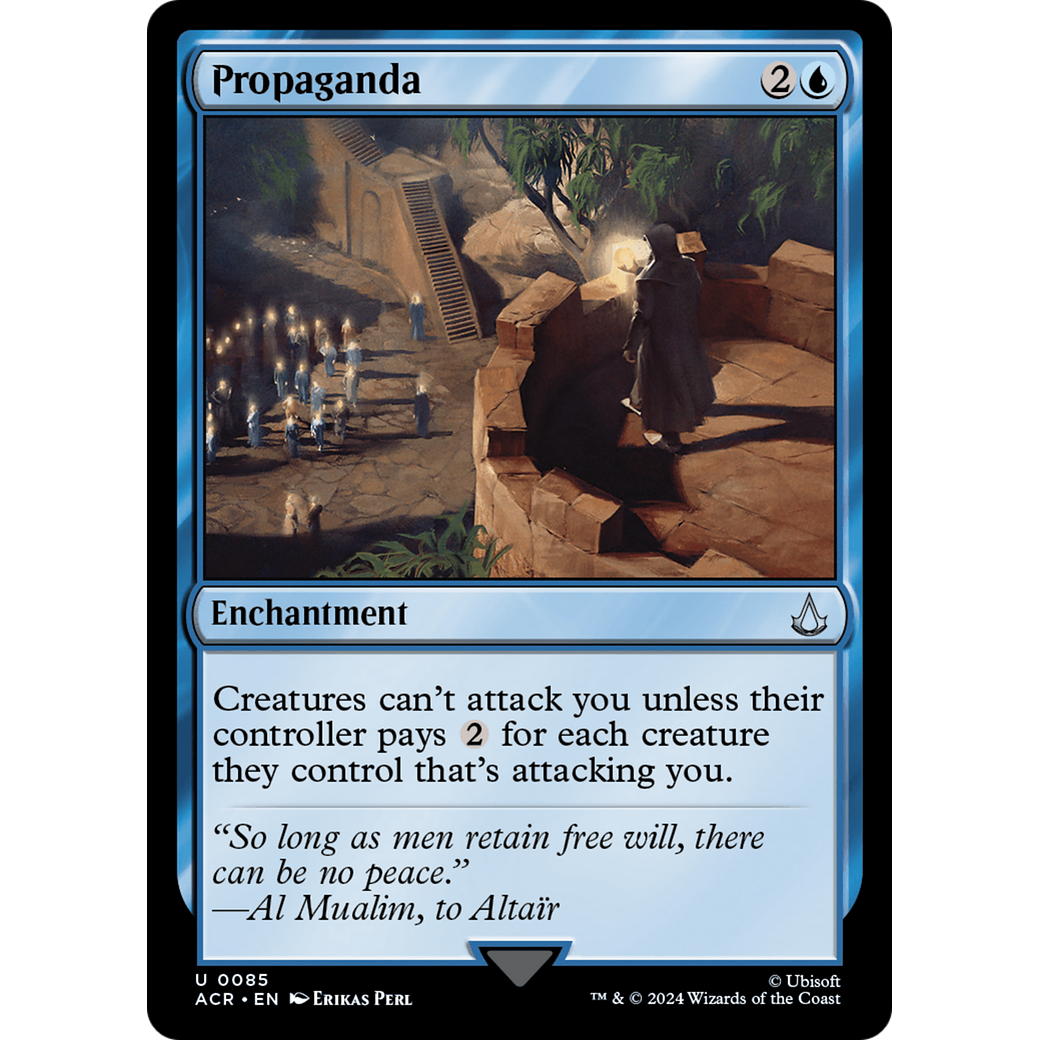 Propaganda (ACR-085) - Assassin's Creed Foil