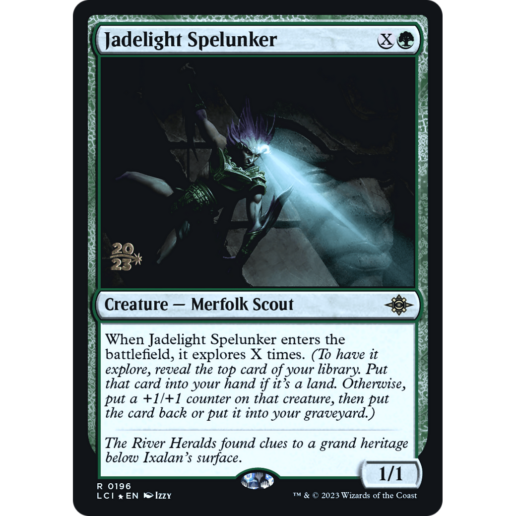Jadelight Spelunker (PRE-196S) - The Lost Caverns of Ixalan Promos Foil