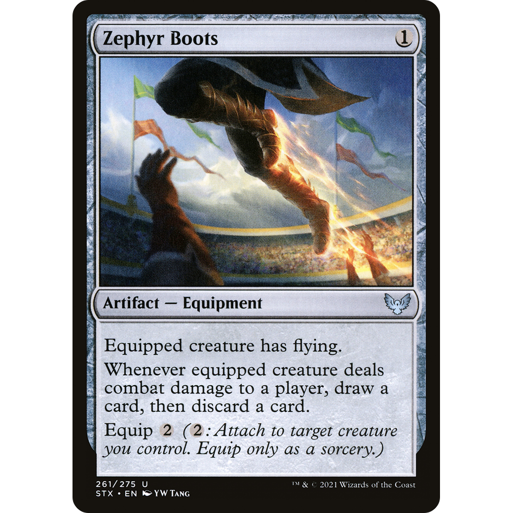 Zephyr Boots (STX-261) - Strixhaven: School of Mages