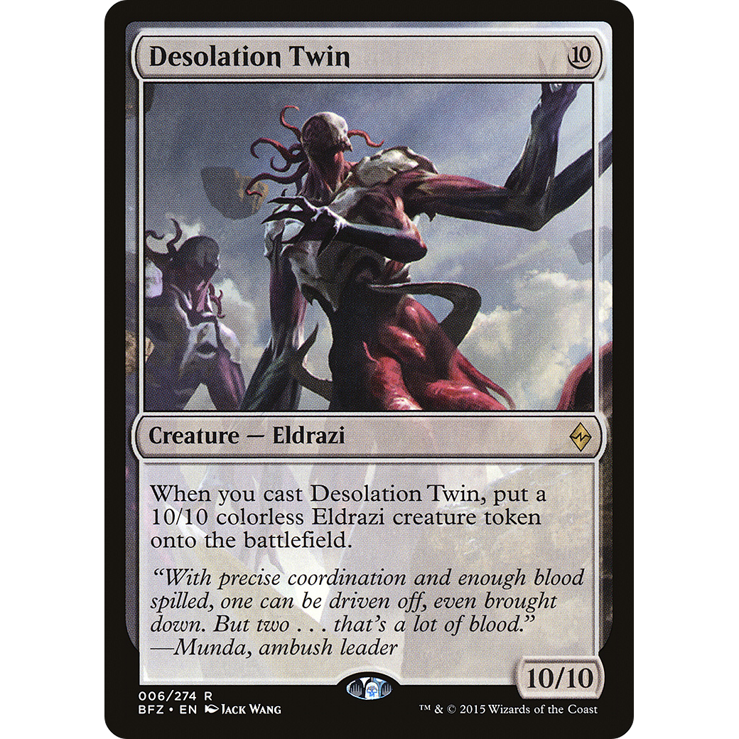 Desolation Twin (BFZ-006) - Battle for Zendikar