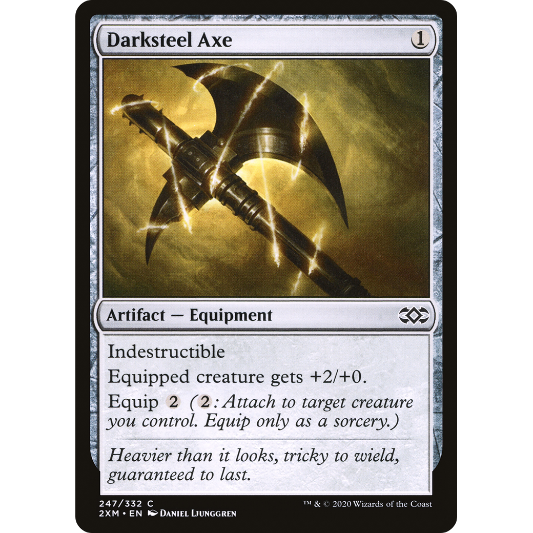 Darksteel Axe (2XM-247) - Double Masters