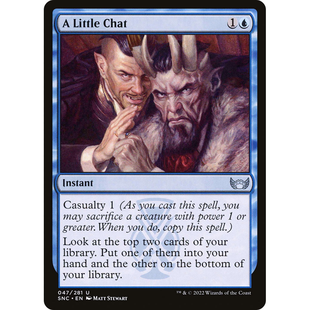 A Little Chat (SNC-047) - Streets of New Capenna