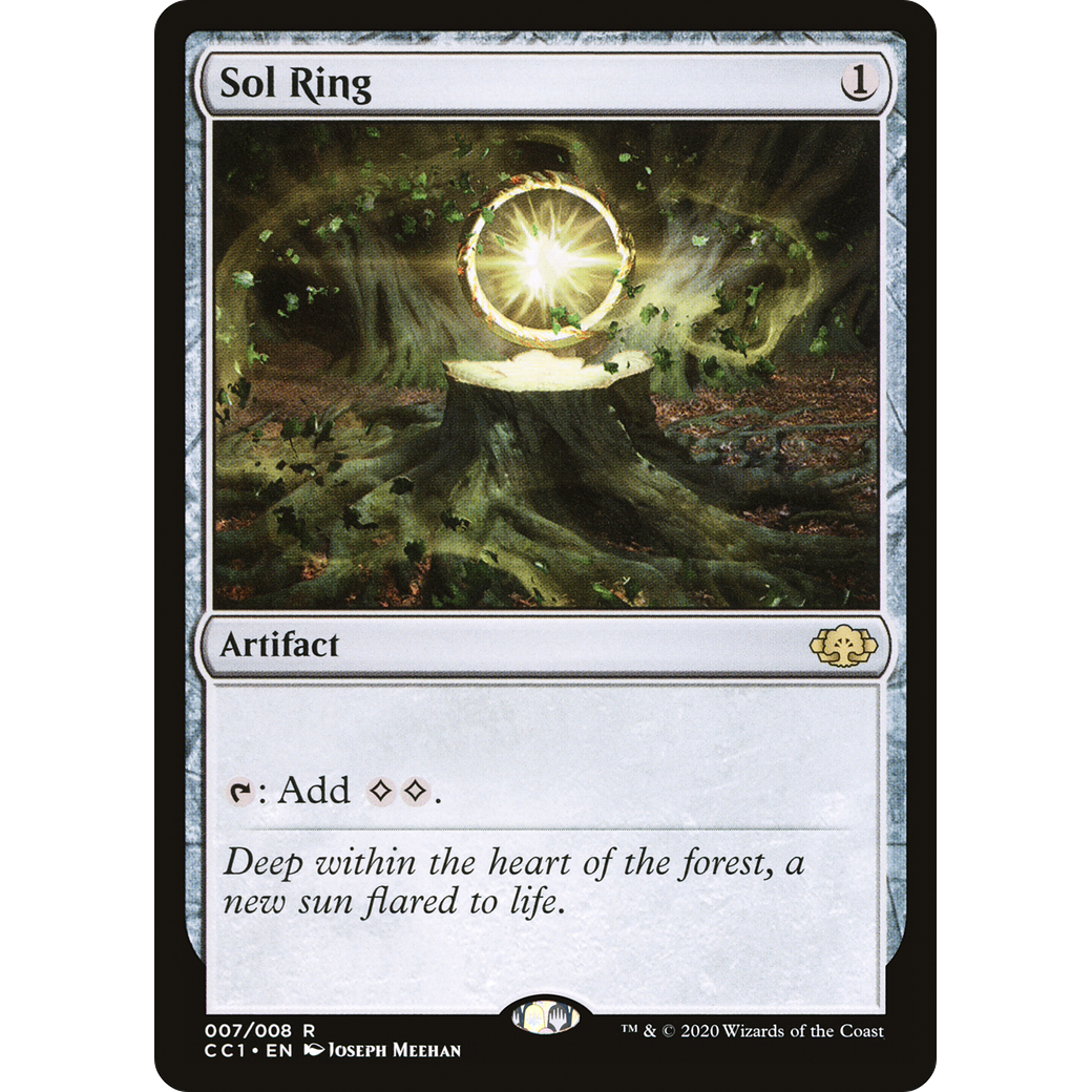 Sol Ring (CC1-007) - Commander Collection: Green Foil