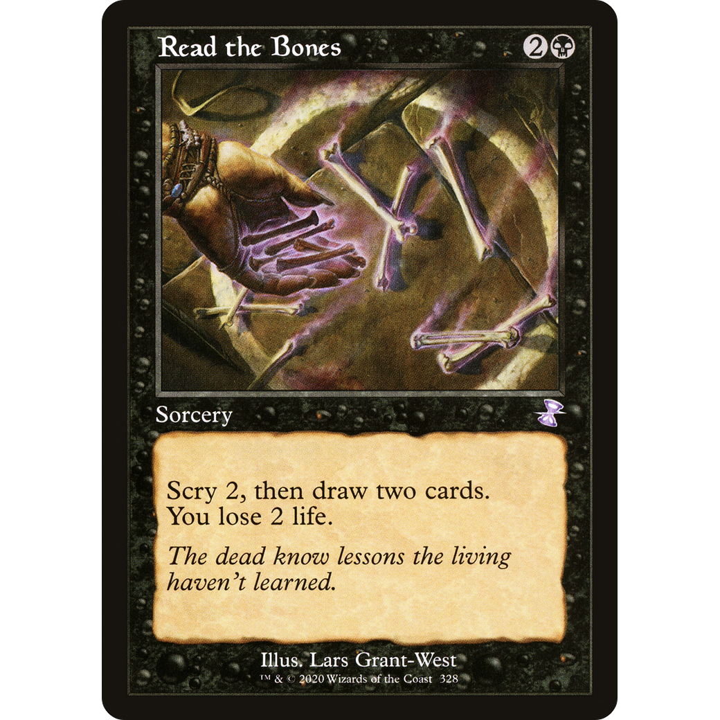 Read the Bones (TSR-328) - Time Spiral Remastered Foil