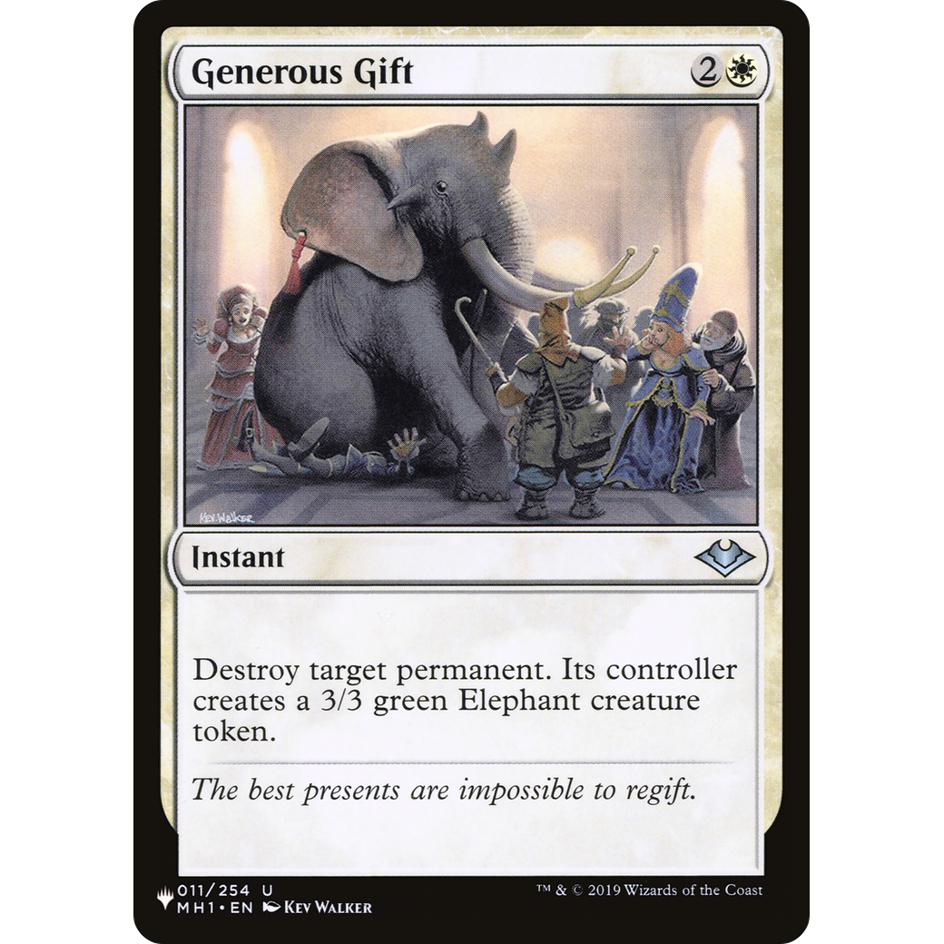 Generous Gift (LIST-011/254) - The List
