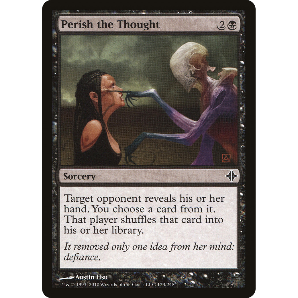Perish the Thought (ROE-123) - Rise of the Eldrazi Foil