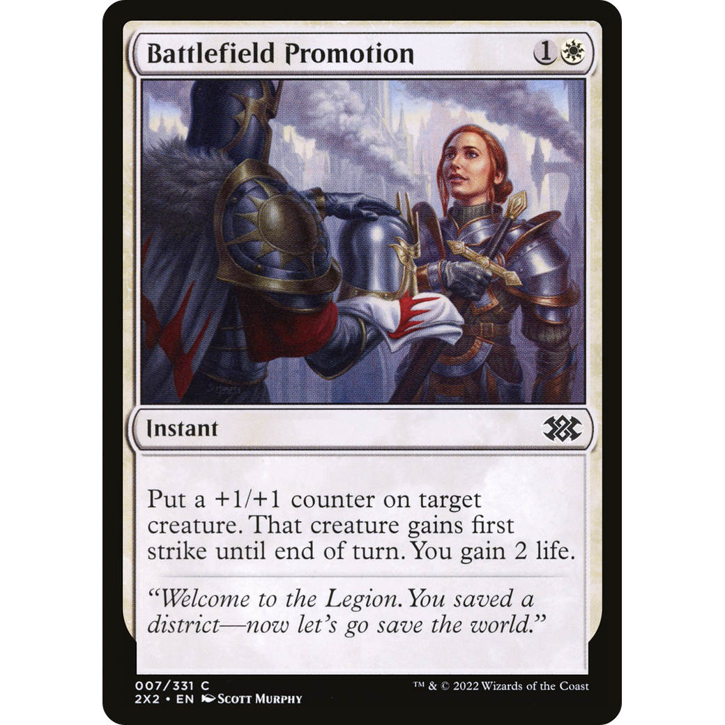 Battlefield Promotion (2X2-007) - Double Masters 2022 Foil