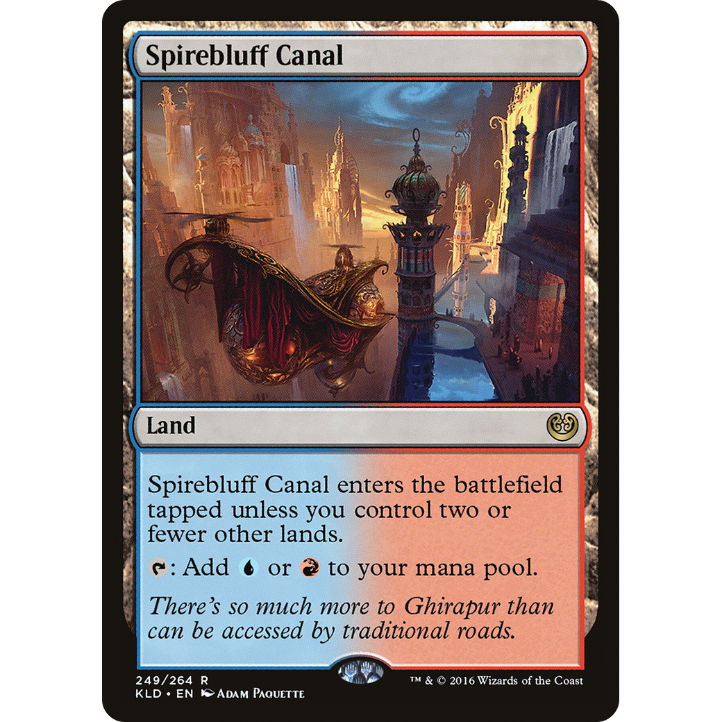 Spirebluff Canal (KLD-249) - Kaladesh Foil