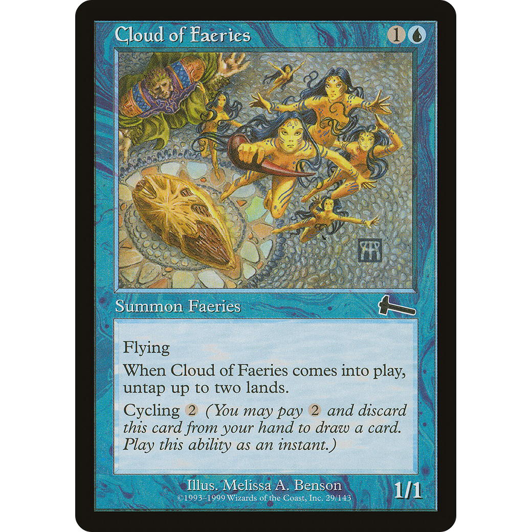 Cloud of Faeries (ULG-029) - Urza's Legacy
