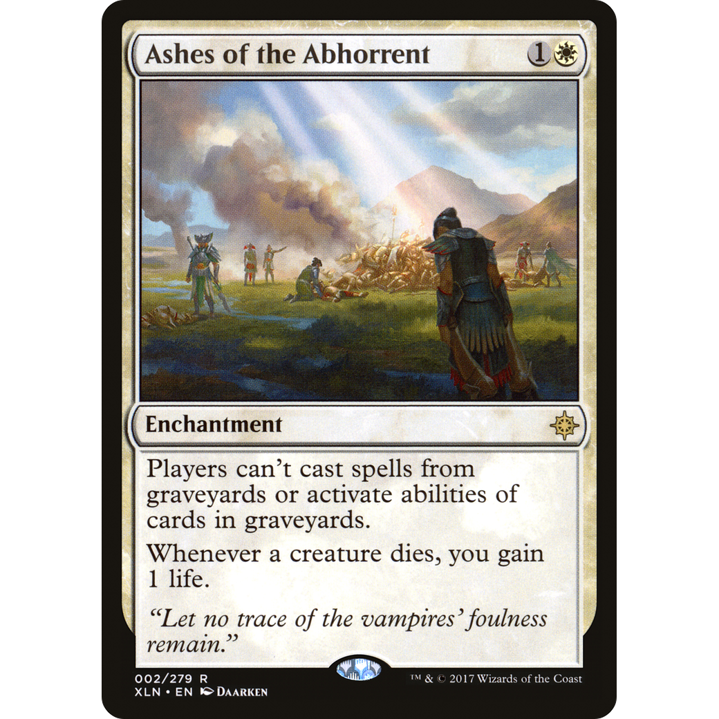 Ashes of the Abhorrent (XLN-002) - Ixalan Foil