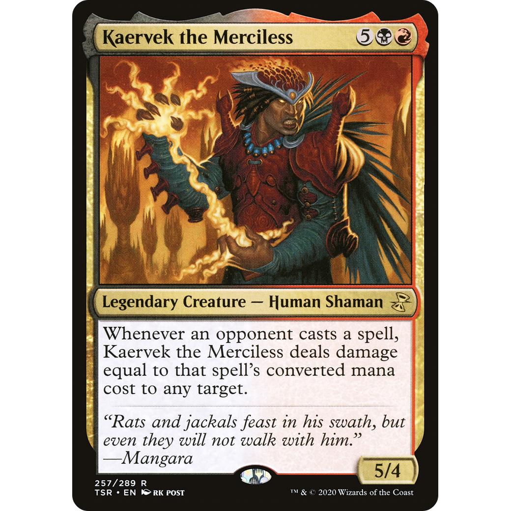 Kaervek the Merciless (TSR-257) - Time Spiral Remastered