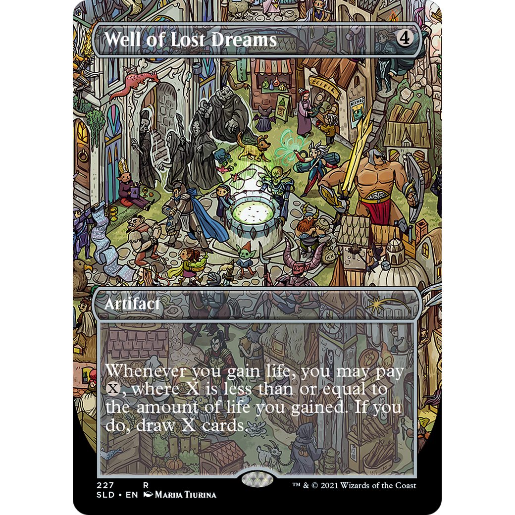 Well of Lost Dreams (227) (SLD-227) - Secret Lair Drop (Borderless)