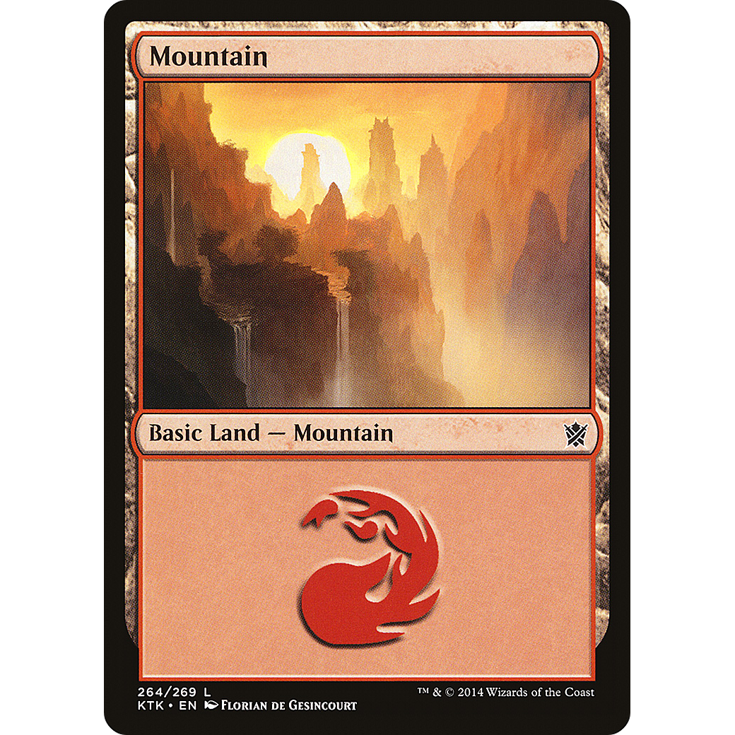 Mountain (264) (KTK-264) - Khans of Tarkir