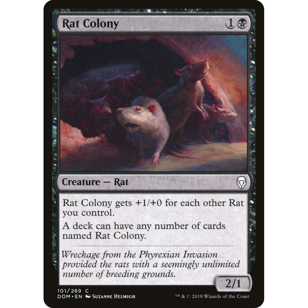 Rat Colony (DOM-101) - Dominaria