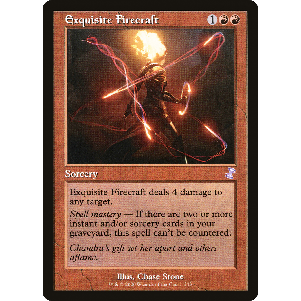 Exquisite Firecraft (TSR-343) - Time Spiral Remastered Foil