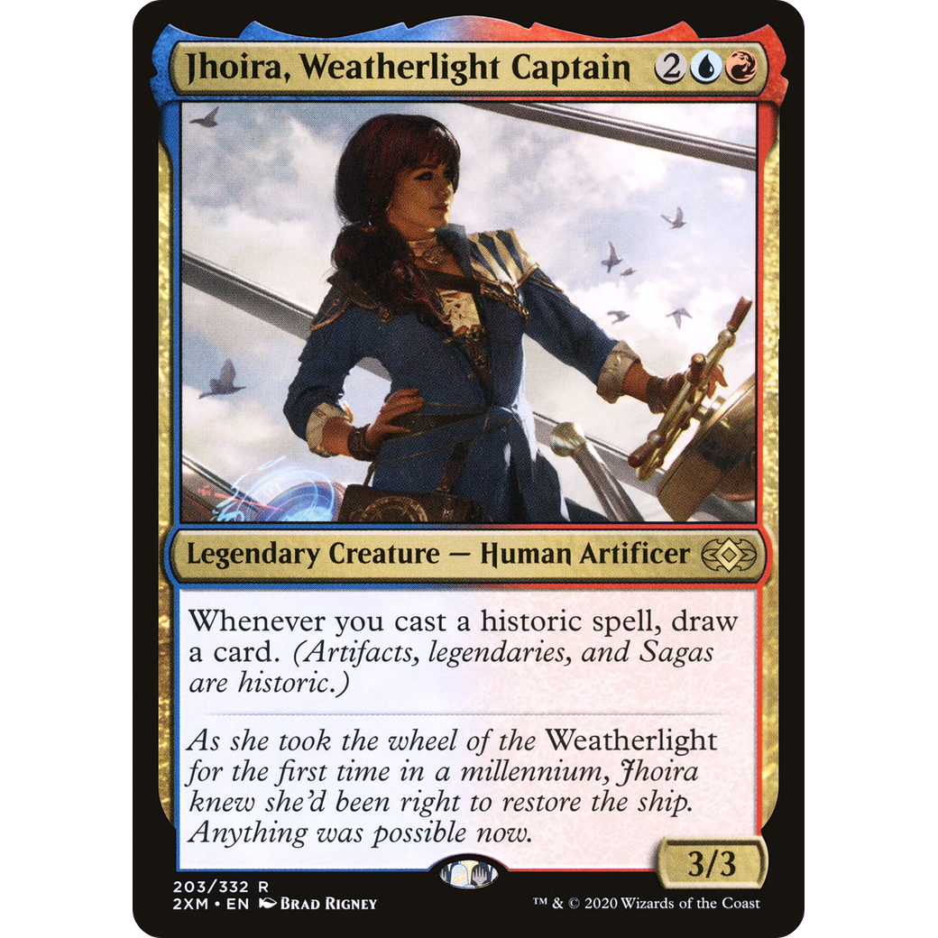Jhoira, Weatherlight Captain (2XM-203) - Double Masters Foil
