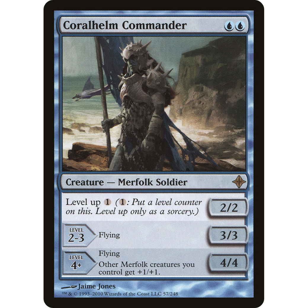 Coralhelm Commander (ROE-057) - Rise of the Eldrazi Foil