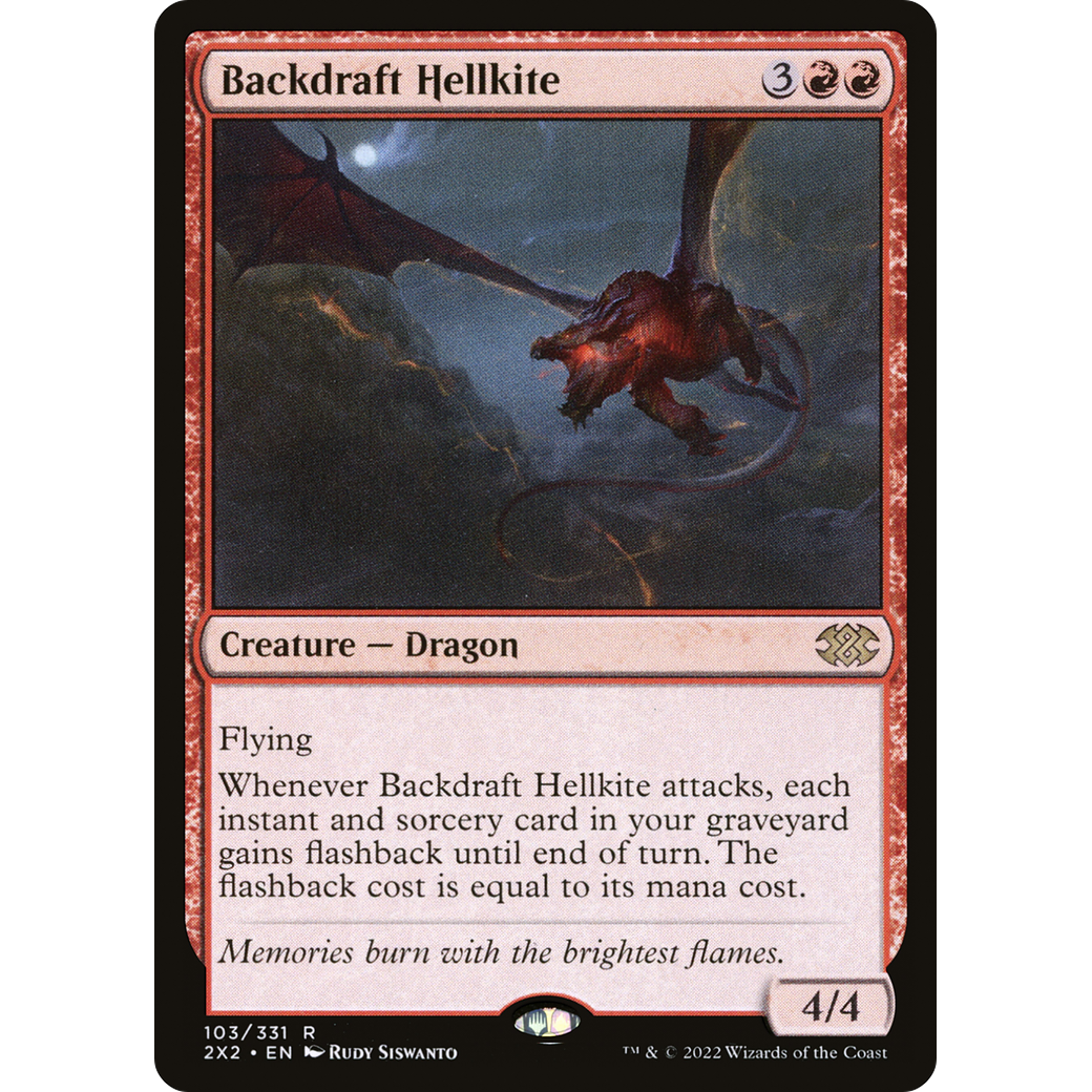 Backdraft Hellkite (2X2-103) - Double Masters 2022