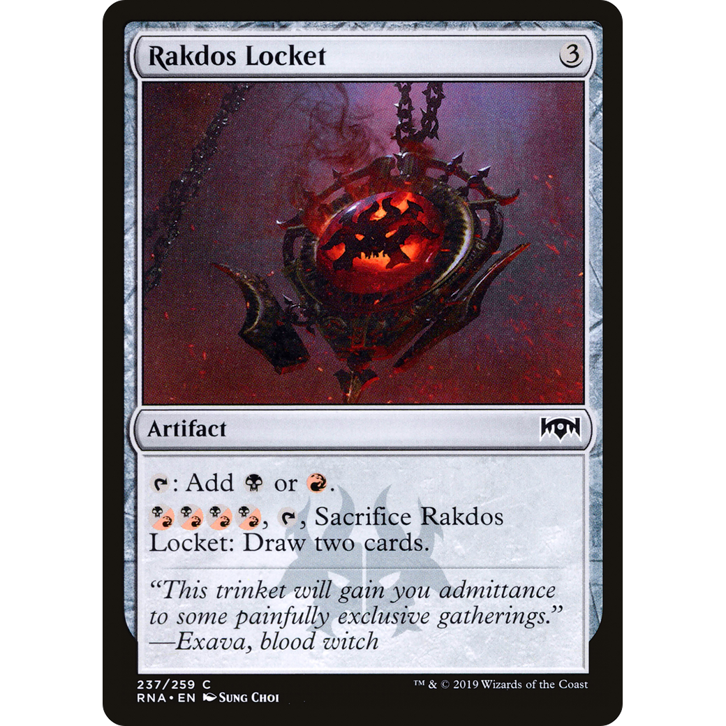 Rakdos Locket (RNA-237) - Ravnica Allegiance Foil