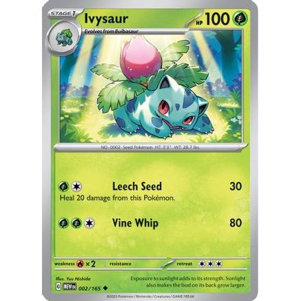Ivysaur - 002/165 2 - SV Scarlet & Violet 151