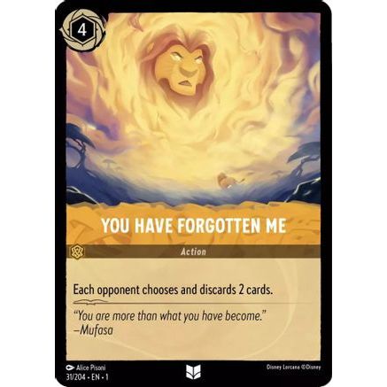 You Have Forgotten Me (31/204) - The First Chapter