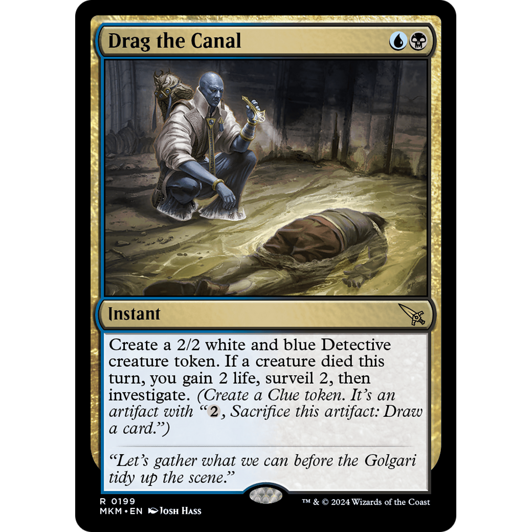 Drag the Canal (MKM-199) - Murders at Karlov Manor Foil